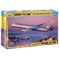 Сборная модель "Пассажирский авиалайнер Боинг 757-300"