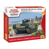 Сборная модель "Британский танк MkIV Churchill V"