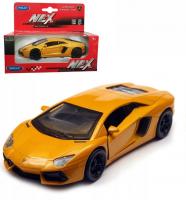 Welly Машинка Lamborghini Aventador Coupe 43643W золотой