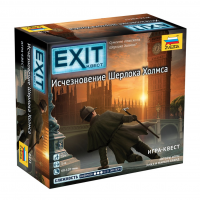 Настольная игра "EXIT-КВЕСТ. Исчезновение Шерлока Холмса"