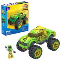 Mattel. Hot Wheels Конструктор Mega Construx монстр-трак Гангстер в ассорт. арт.HDJ94