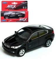 Welly Машинка BMW X6 металл 43617W-B черный