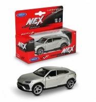 Welly Машинка Lamborghini Urus серебристый 43775W-S