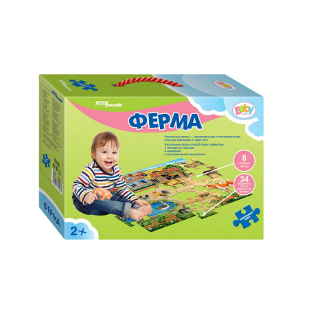 Напольный пазл Ферма (большой)